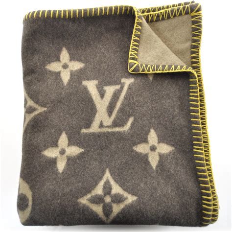 fake louis vuitton throw blanket